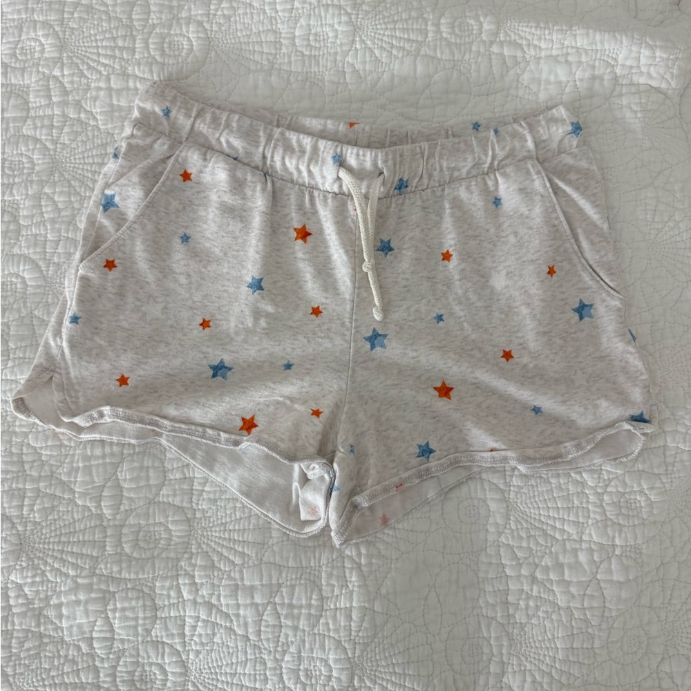 Old Navy Light Gray Shorts with Star Pattern